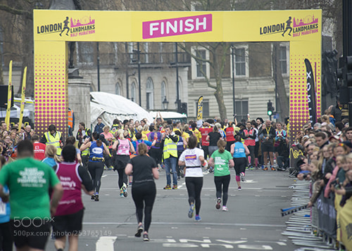 Nikon D600 sample photo. London landmark half marathon 2018 photography
