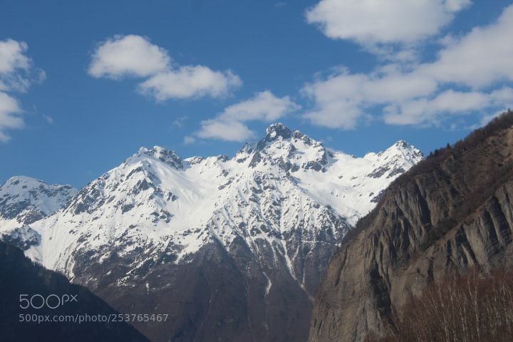 Canon EOS 650D (EOS Rebel T4i / EOS Kiss X6i) sample photo. Moutain sky photography