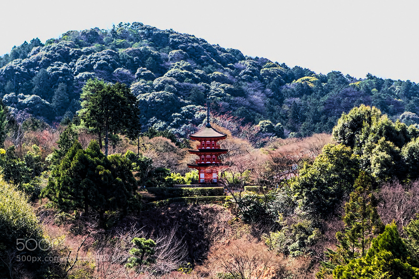 Canon EOS 60D sample photo. 3-tiered pagoda photography