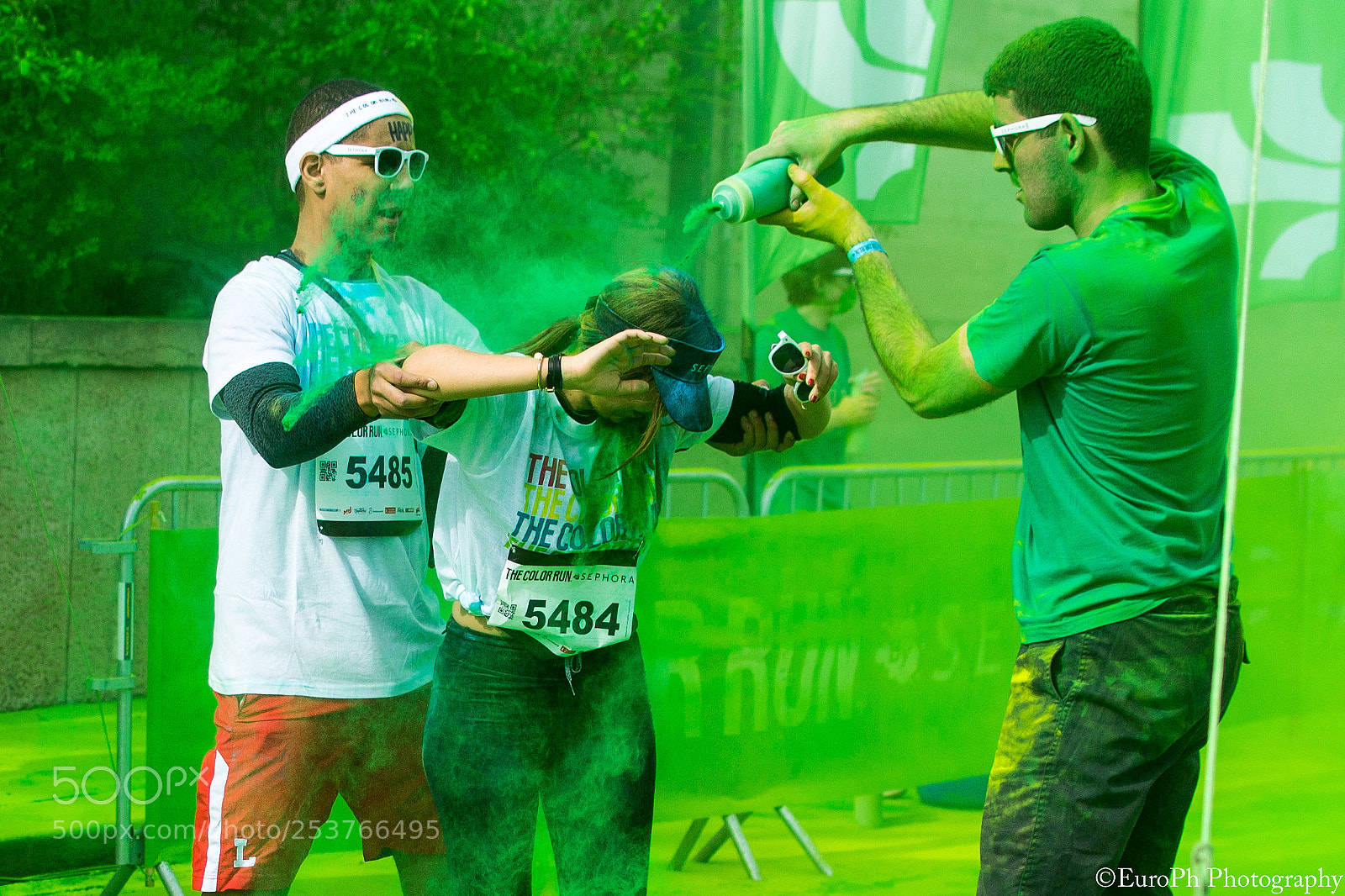 Nikon D3100 sample photo. Color run paris 2018 photography