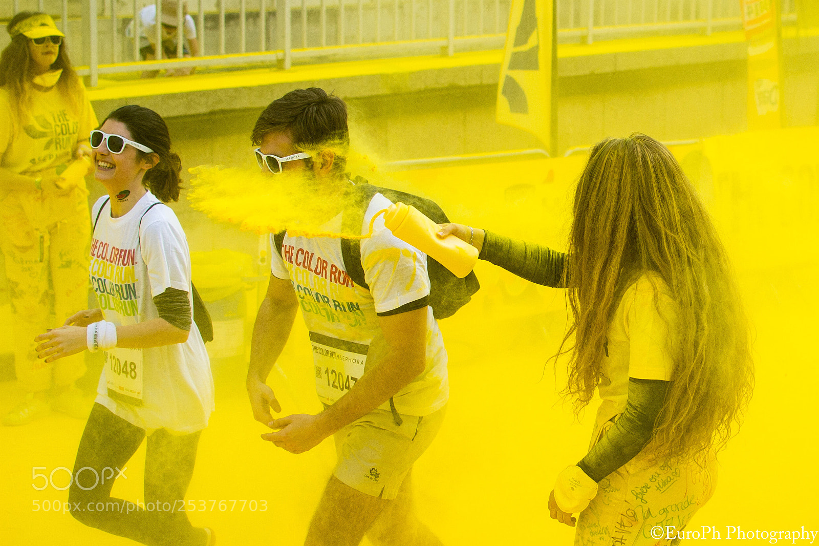 Nikon D3100 sample photo. Color run paris 2018 photography