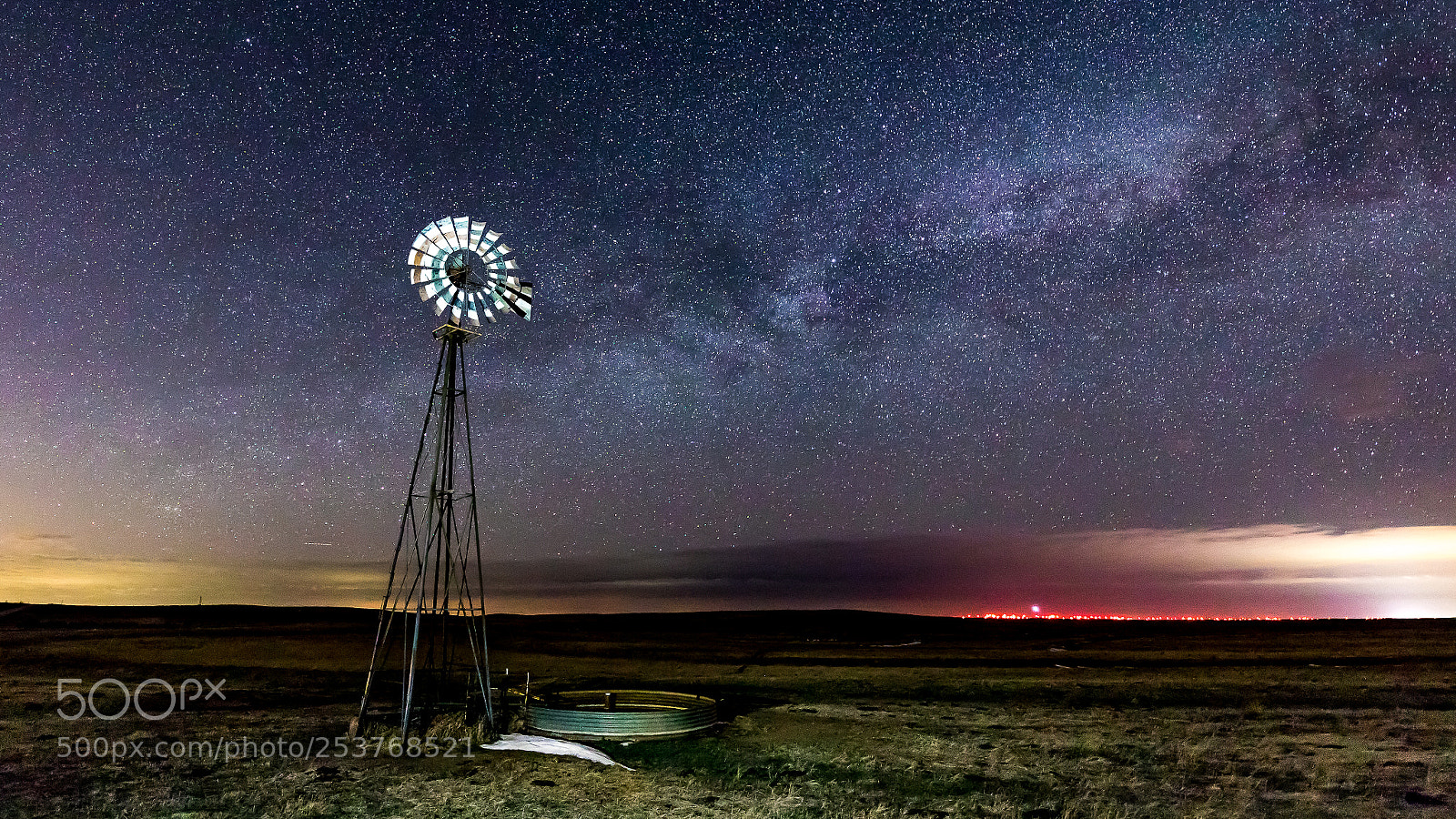 Canon EOS 5D Mark IV sample photo. Ramah windmill at night photography