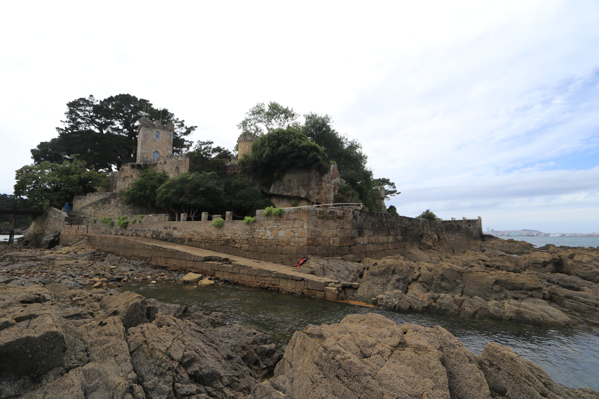 Canon EF-S 10-22mm F3.5-4.5 USM sample photo. Castillo de santa cruz de oleiros (c) españa photography