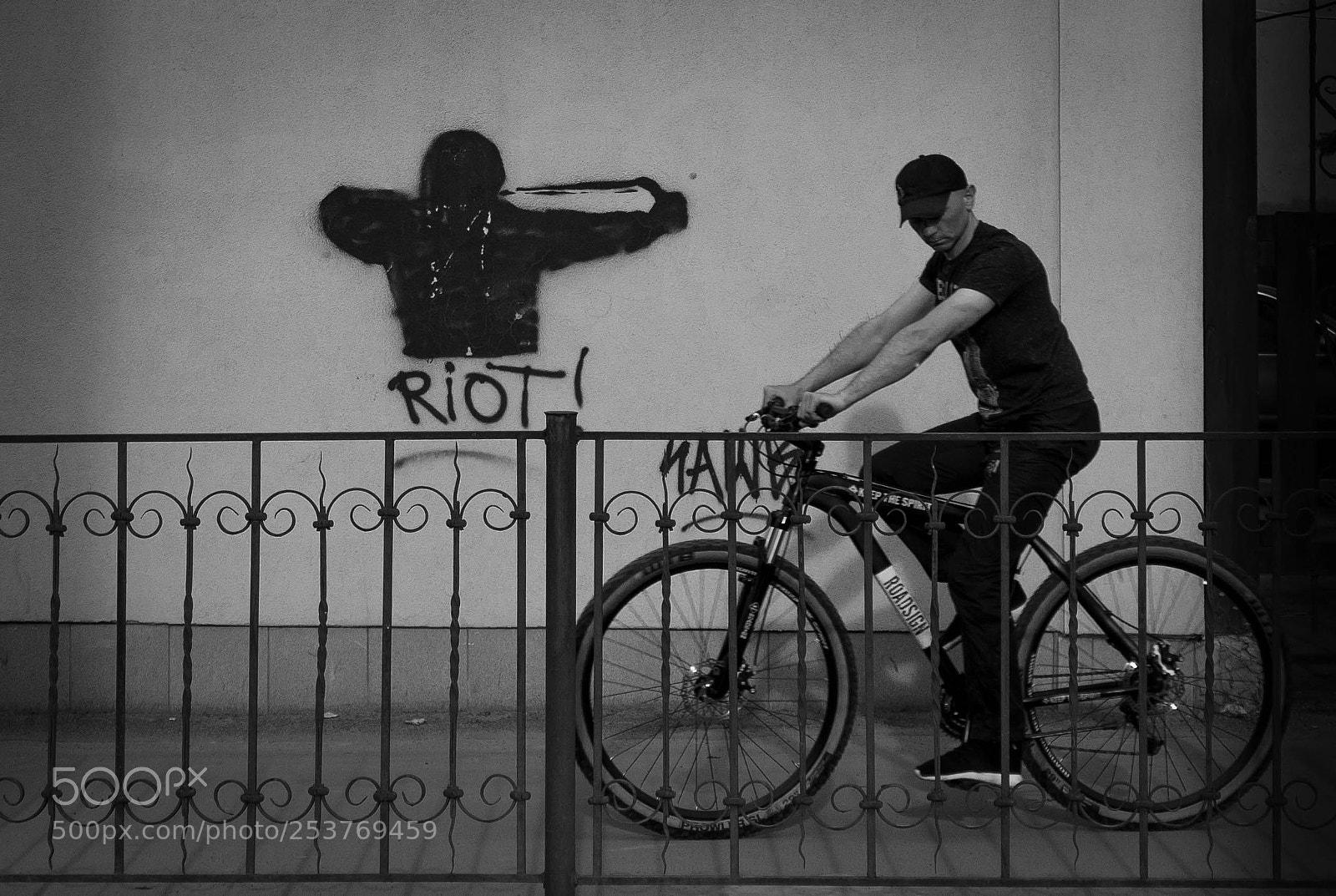 Sony a6000 sample photo. Riot photography