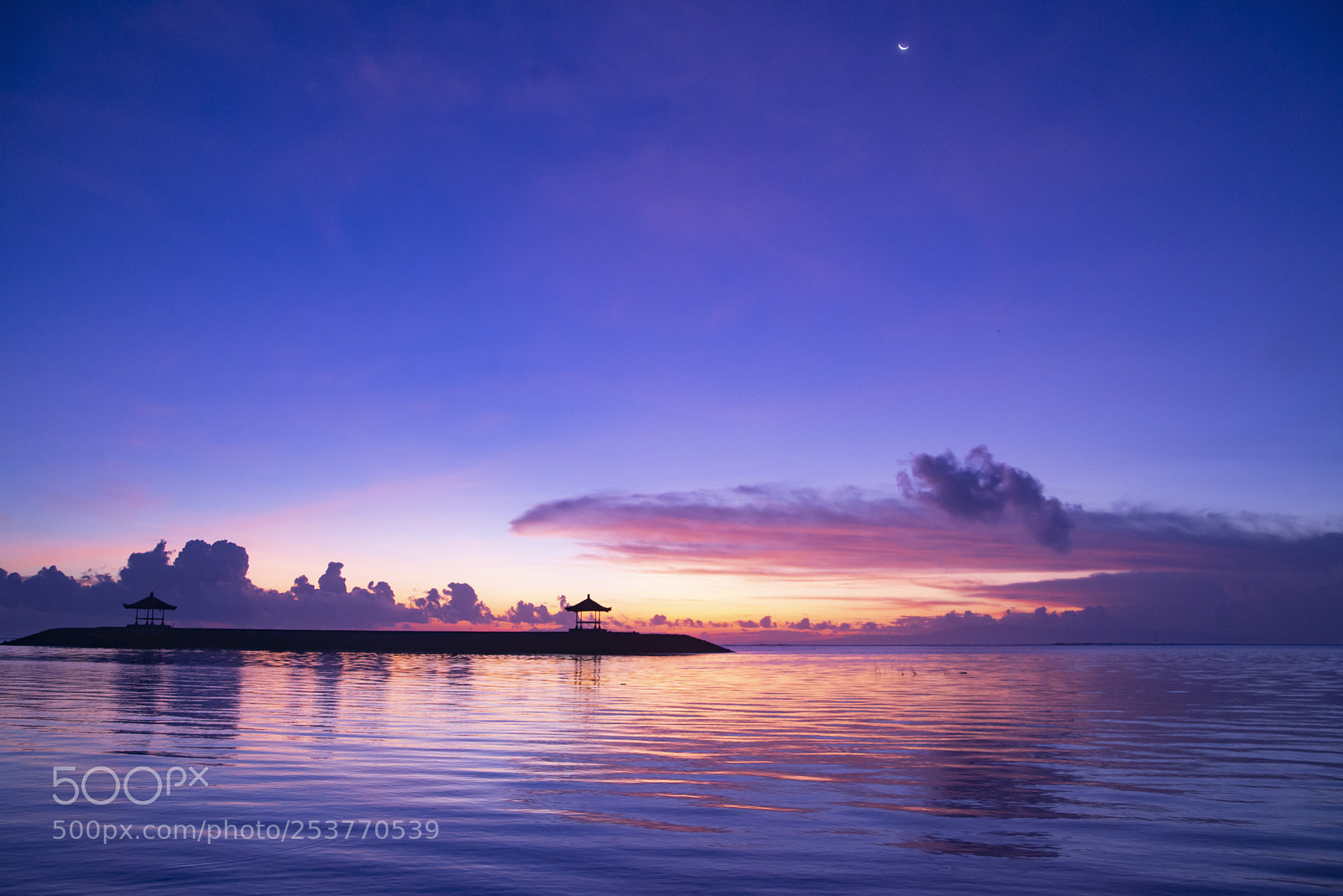 Nikon D600 sample photo. Sunrise at sanur bali photography