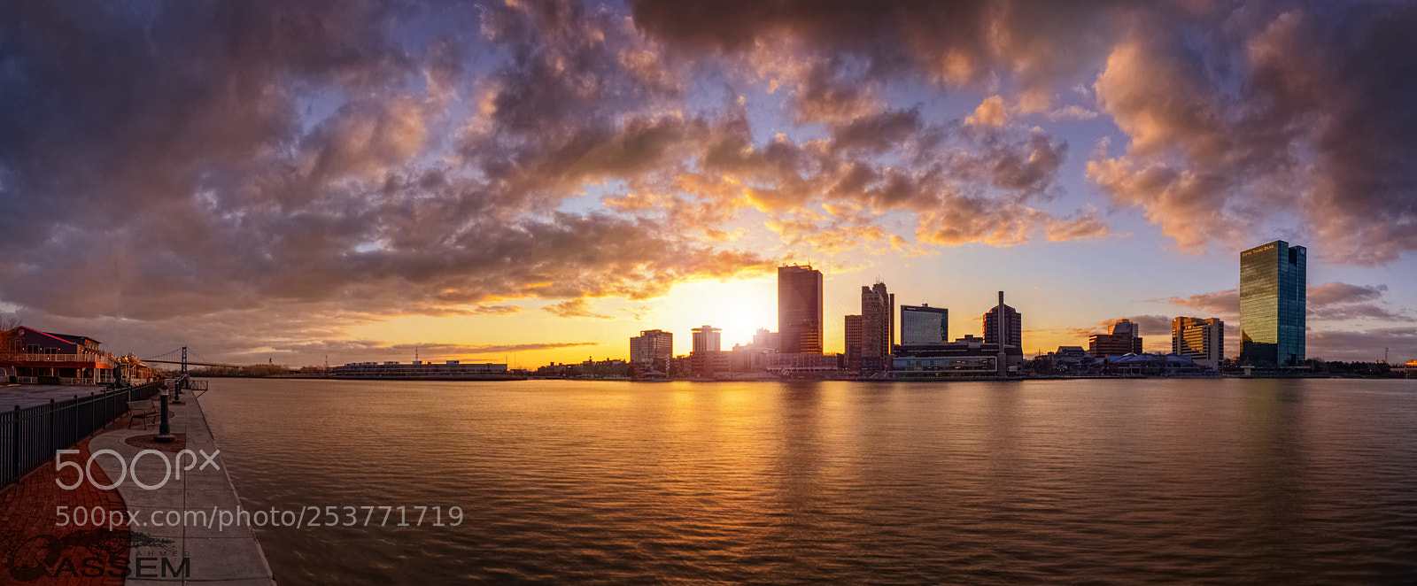 Nikon D7000 sample photo. Panorama downtown toledo photography