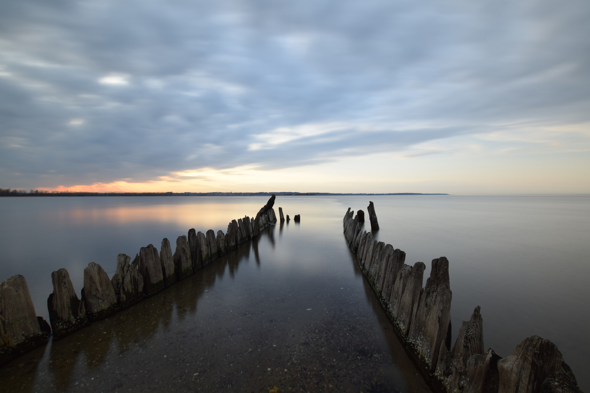 Nikon D5300 sample photo. Sunset. rewa. baltic sea. photography