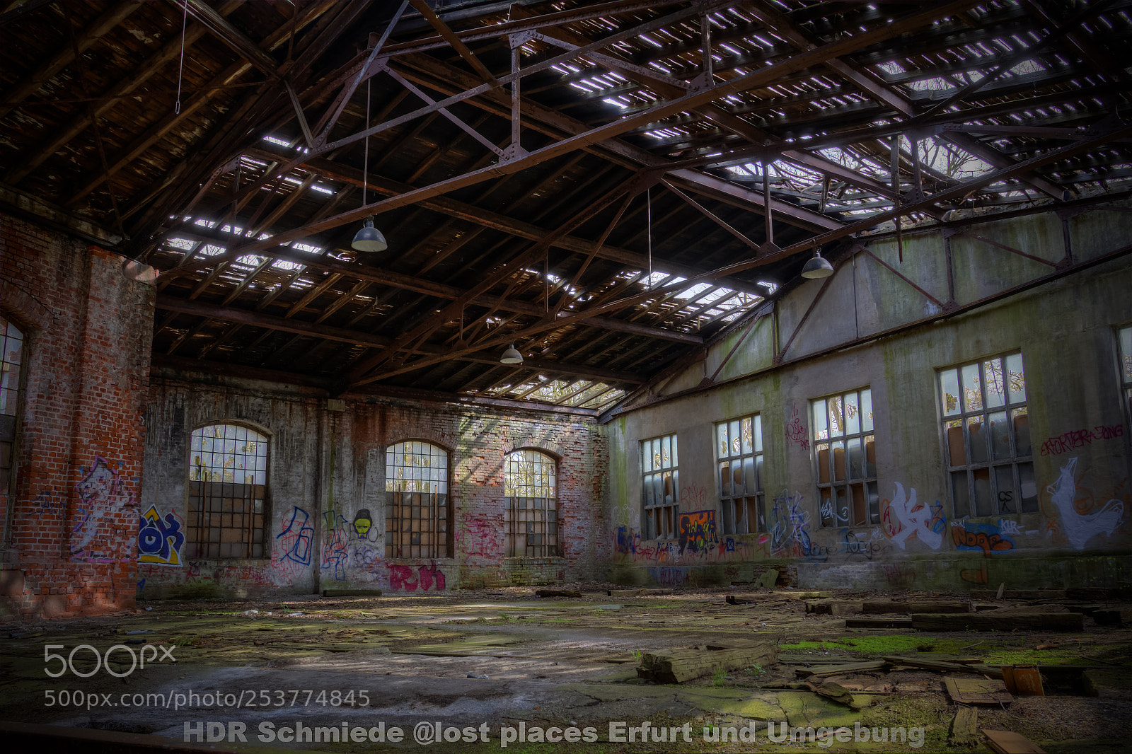 Canon EOS 7D sample photo. Train workshop hdr photography