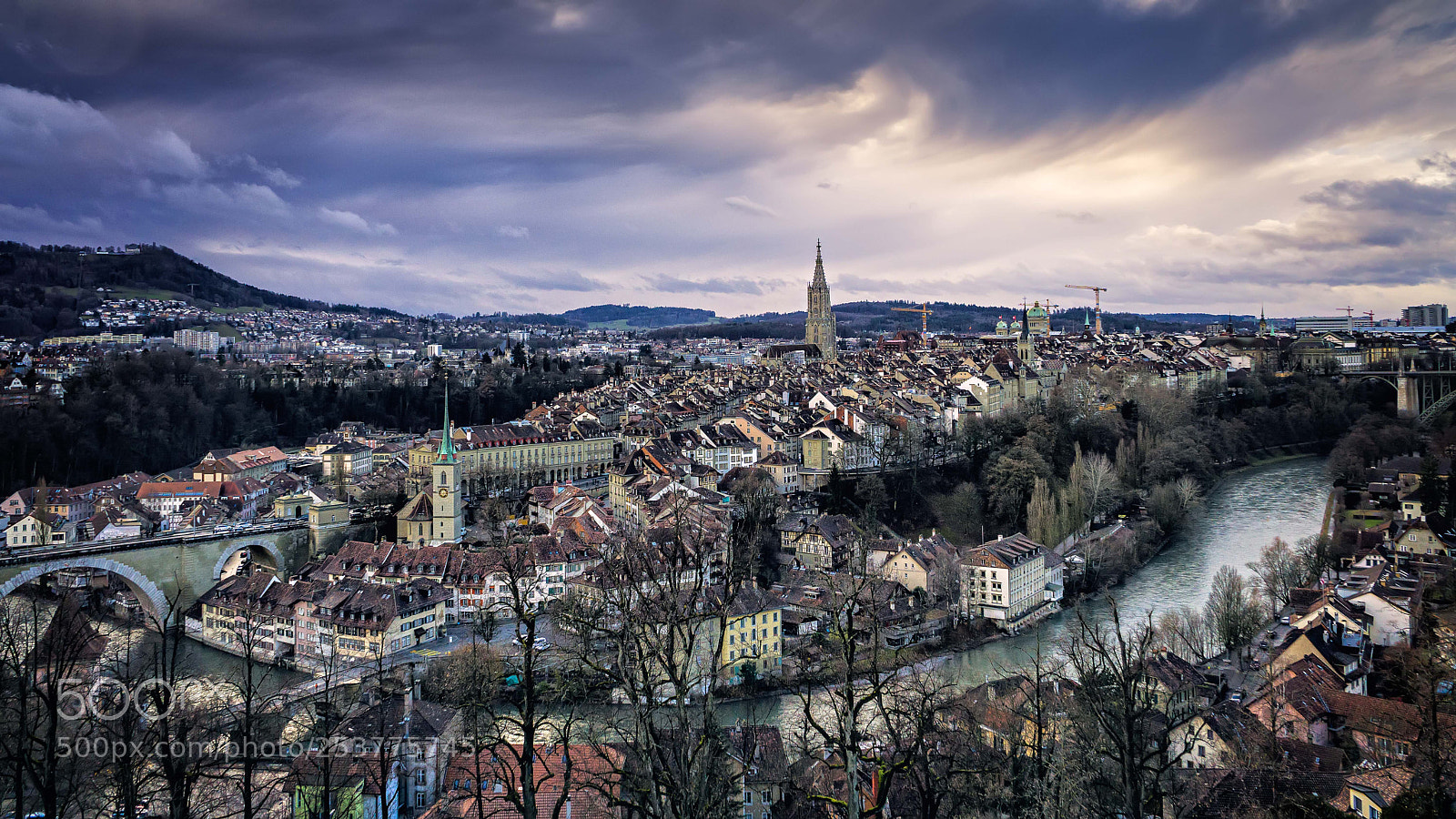 Sony a6000 sample photo. Old city of bern photography