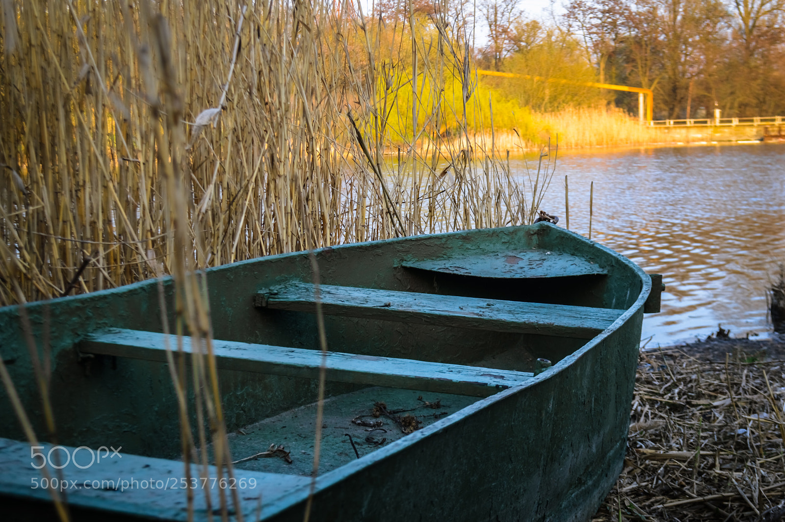 Nikon D3200 sample photo. Boat on the riverside photography