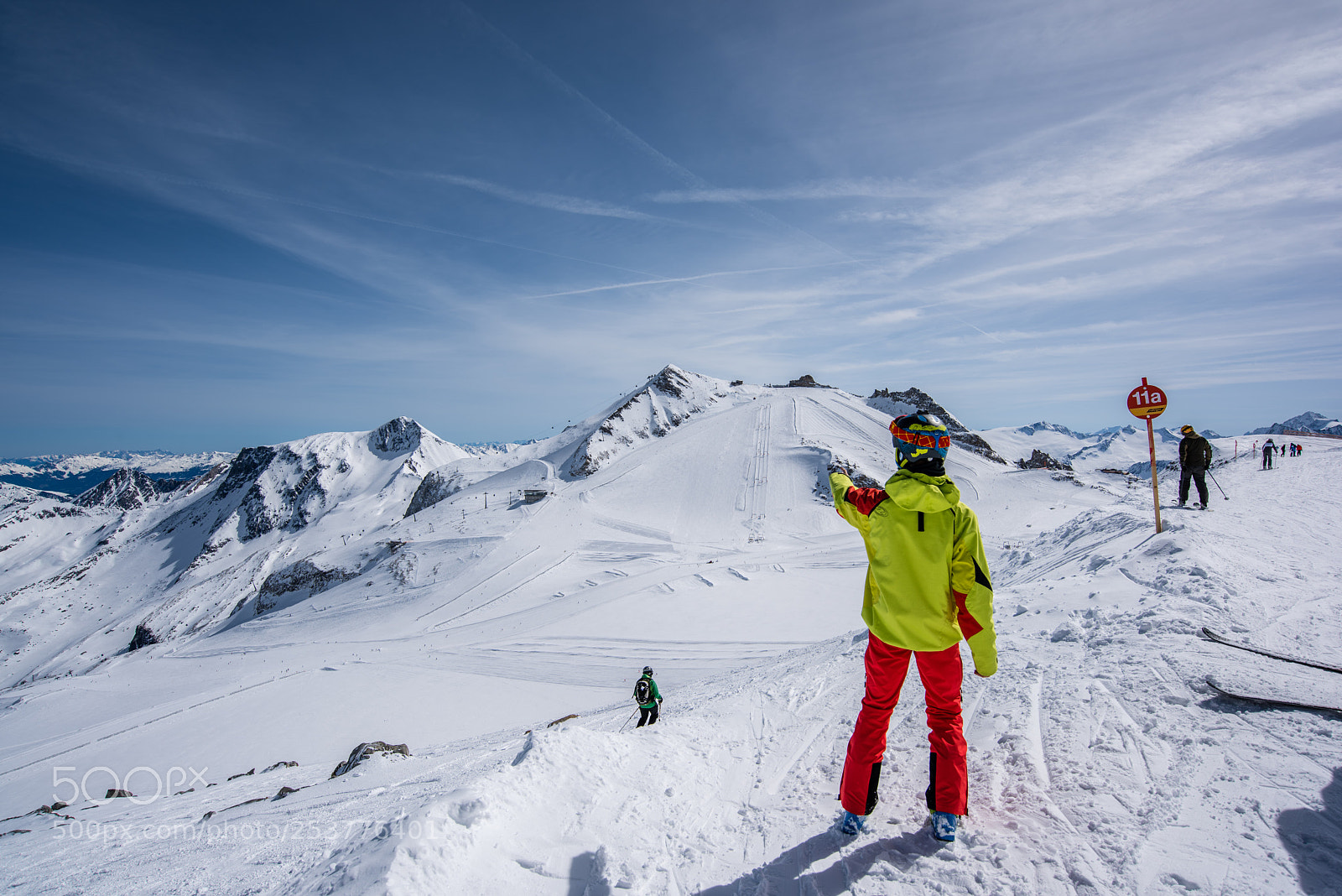Nikon D810 sample photo. Skiing at hintertuxer glacier photography