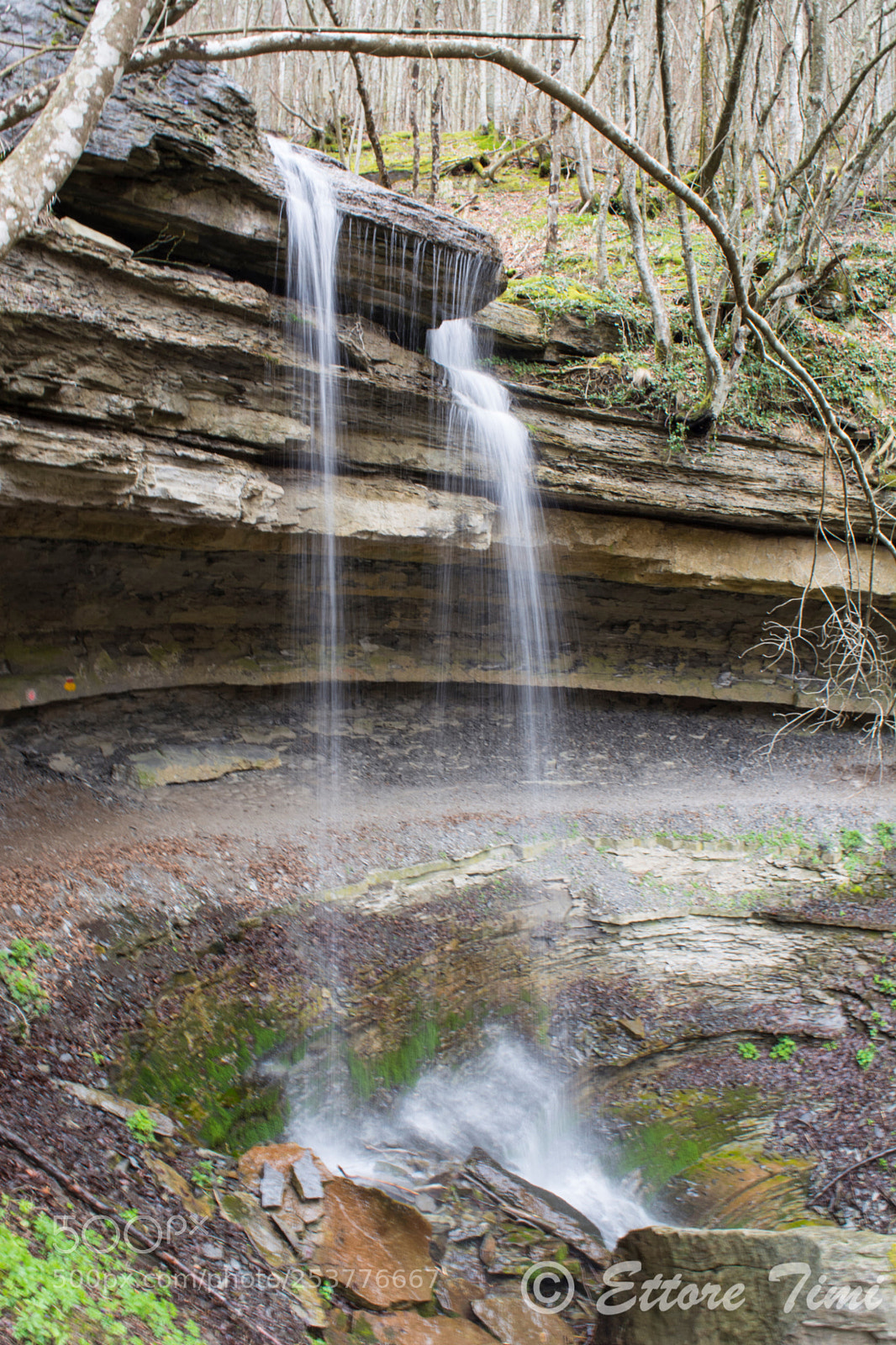 Nikon D5200 sample photo. La cascata dell'abbraccio. photography