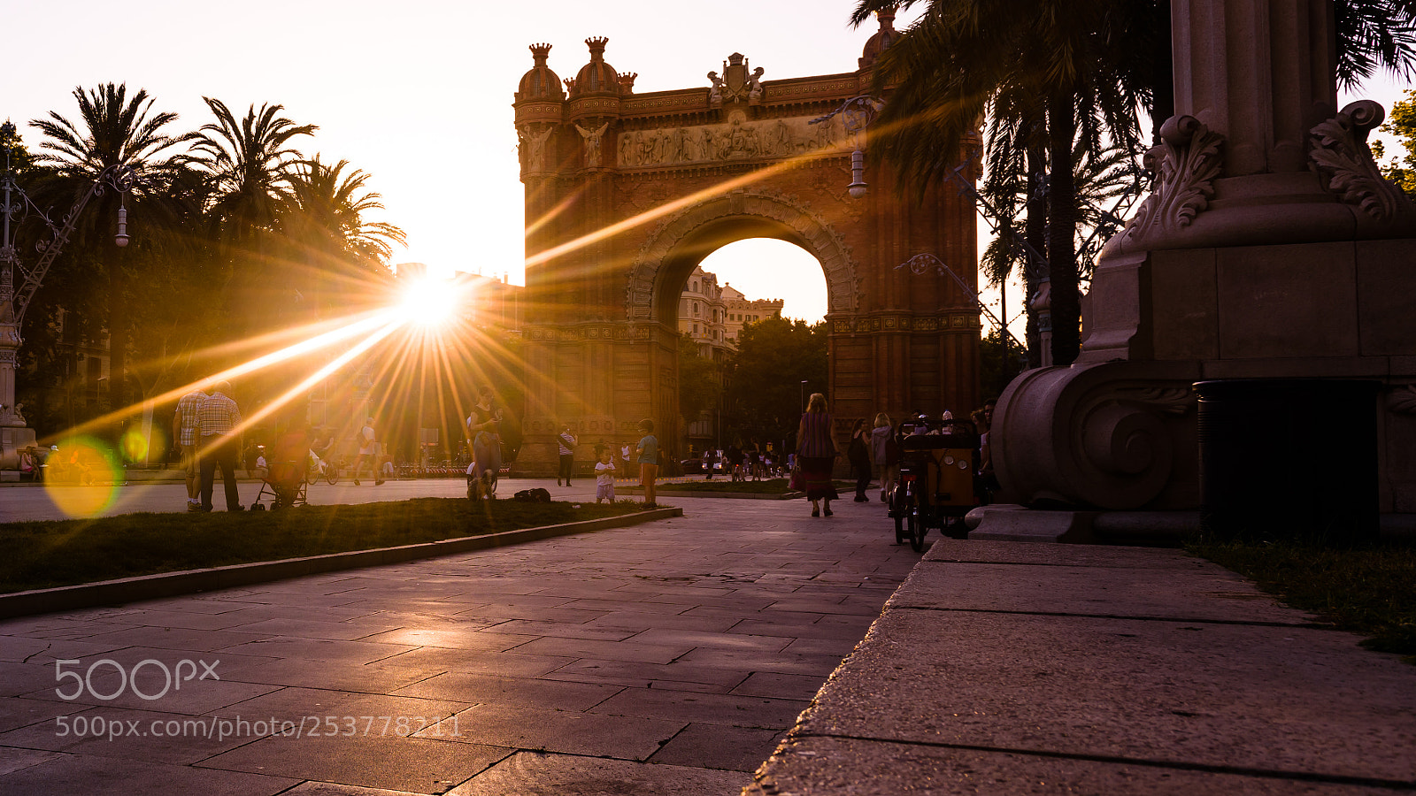 Nikon D810 sample photo. Arco de triunfo de photography