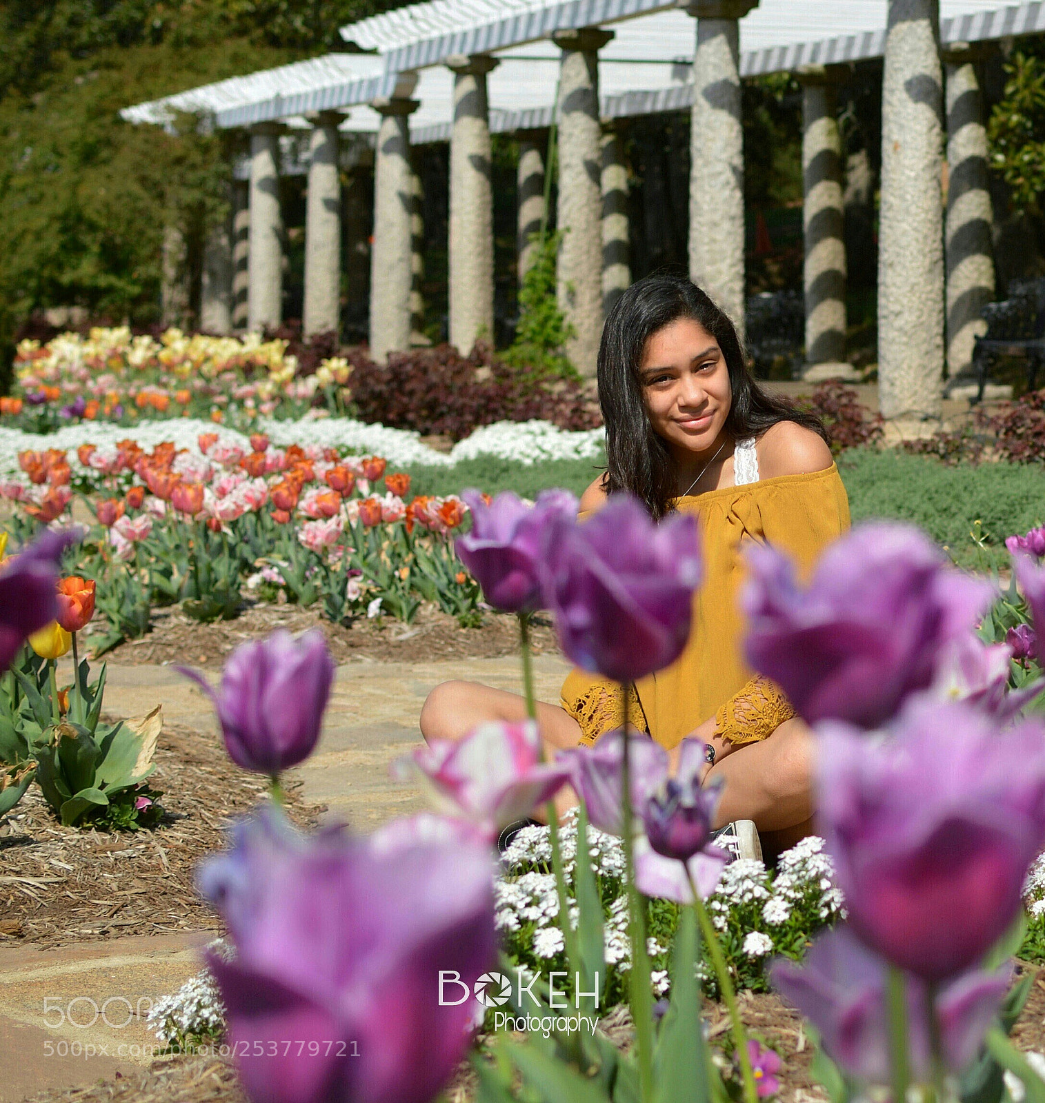 Nikon D3200 sample photo. Garden portrait photography