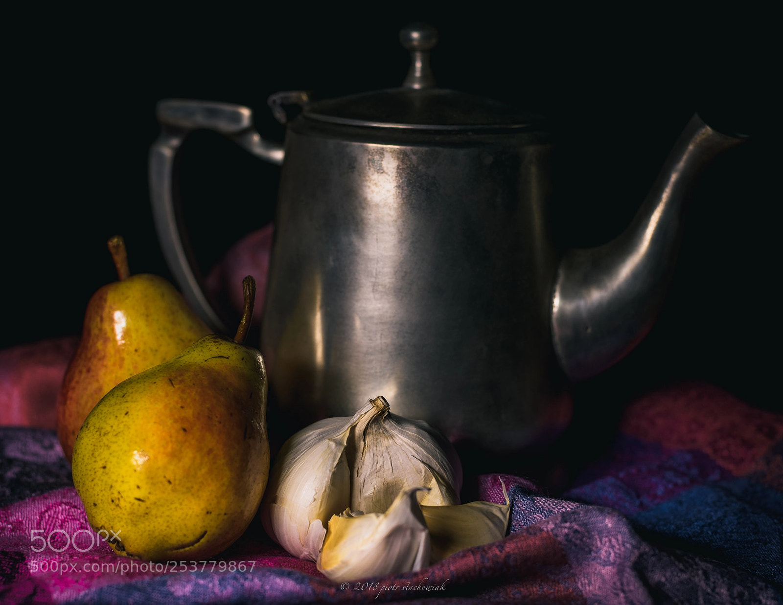 Nikon D810 sample photo. Dia 1... peras y ajo photography