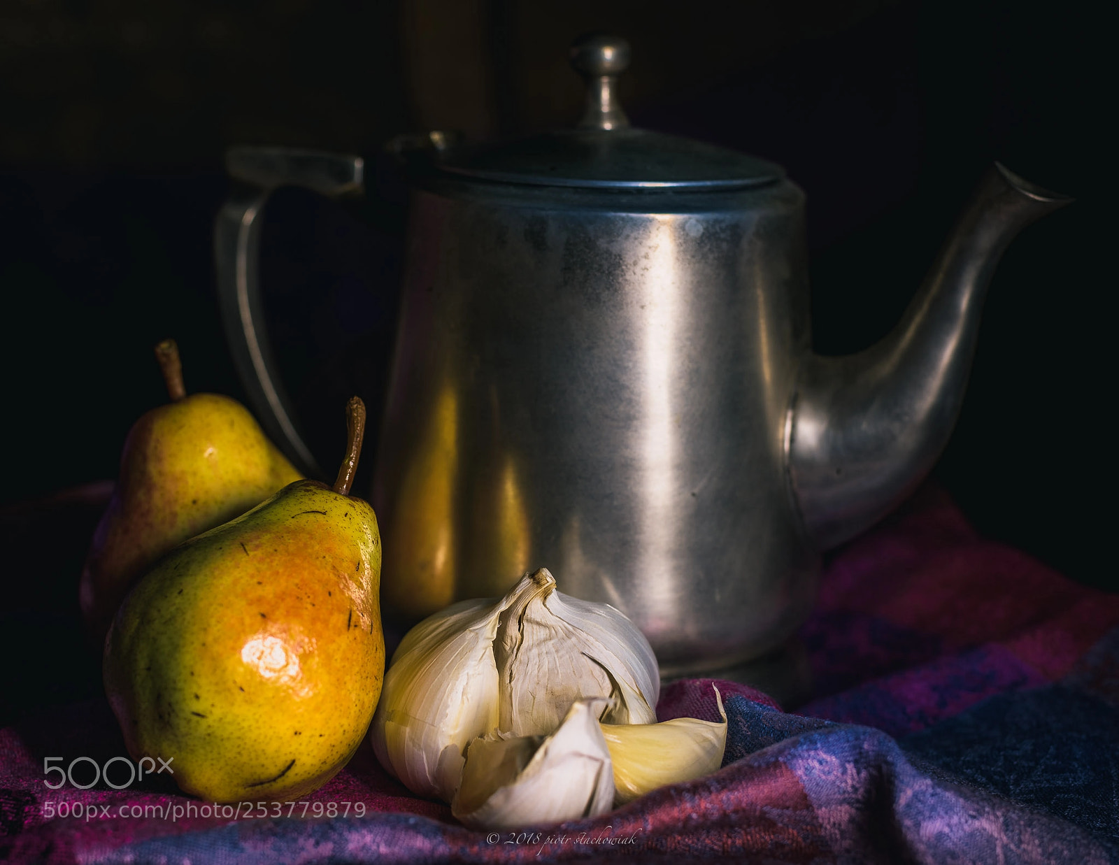 Nikon D810 sample photo. Dia 1... peras y ajo photography