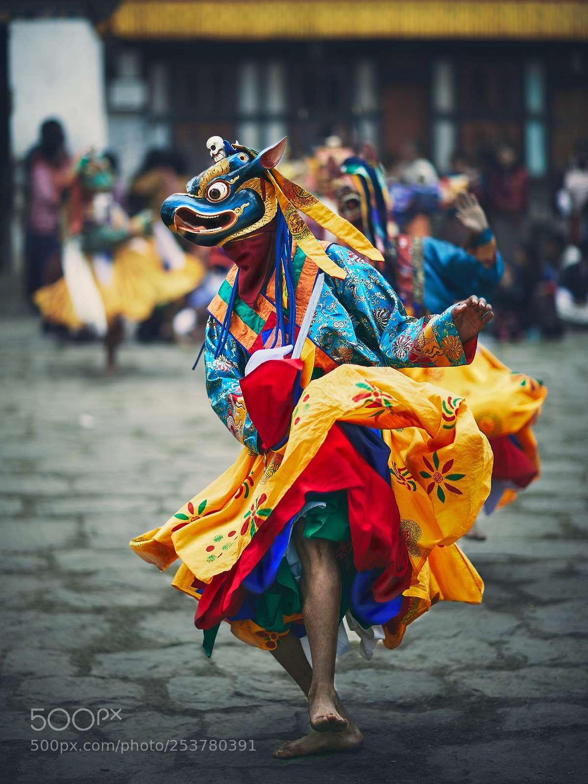Canon EOS 5D Mark IV sample photo. Bhutan gaza. dance of photography