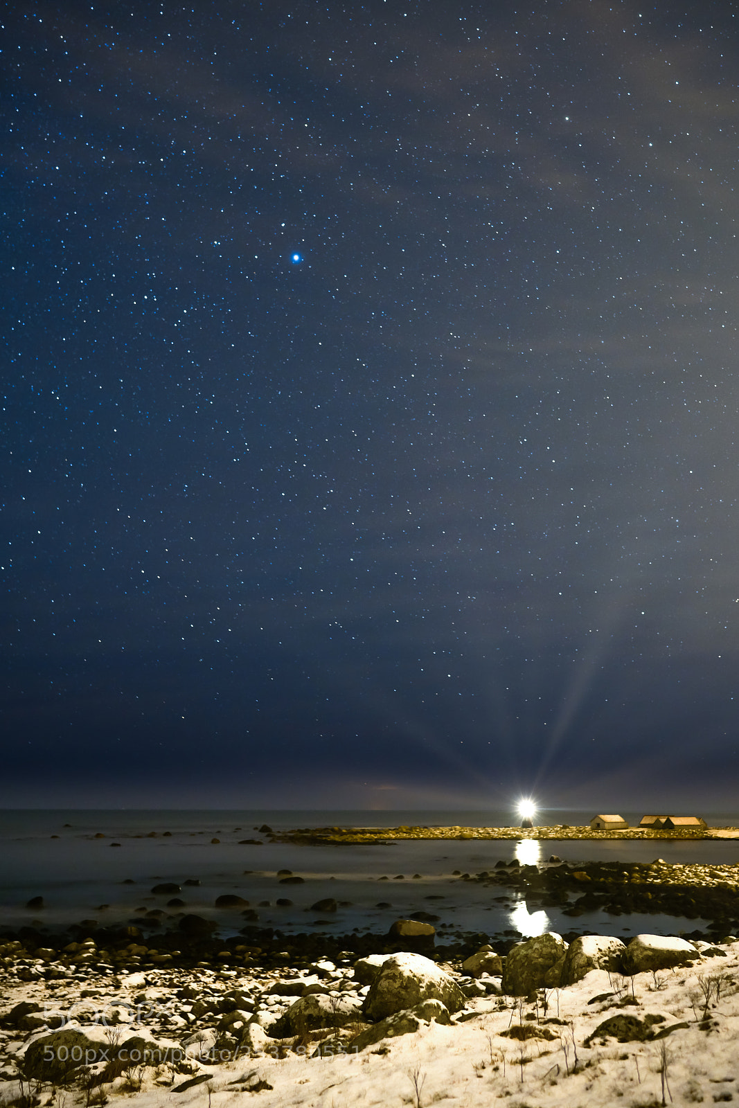 Sony a7R III sample photo. Håtangen@night photography
