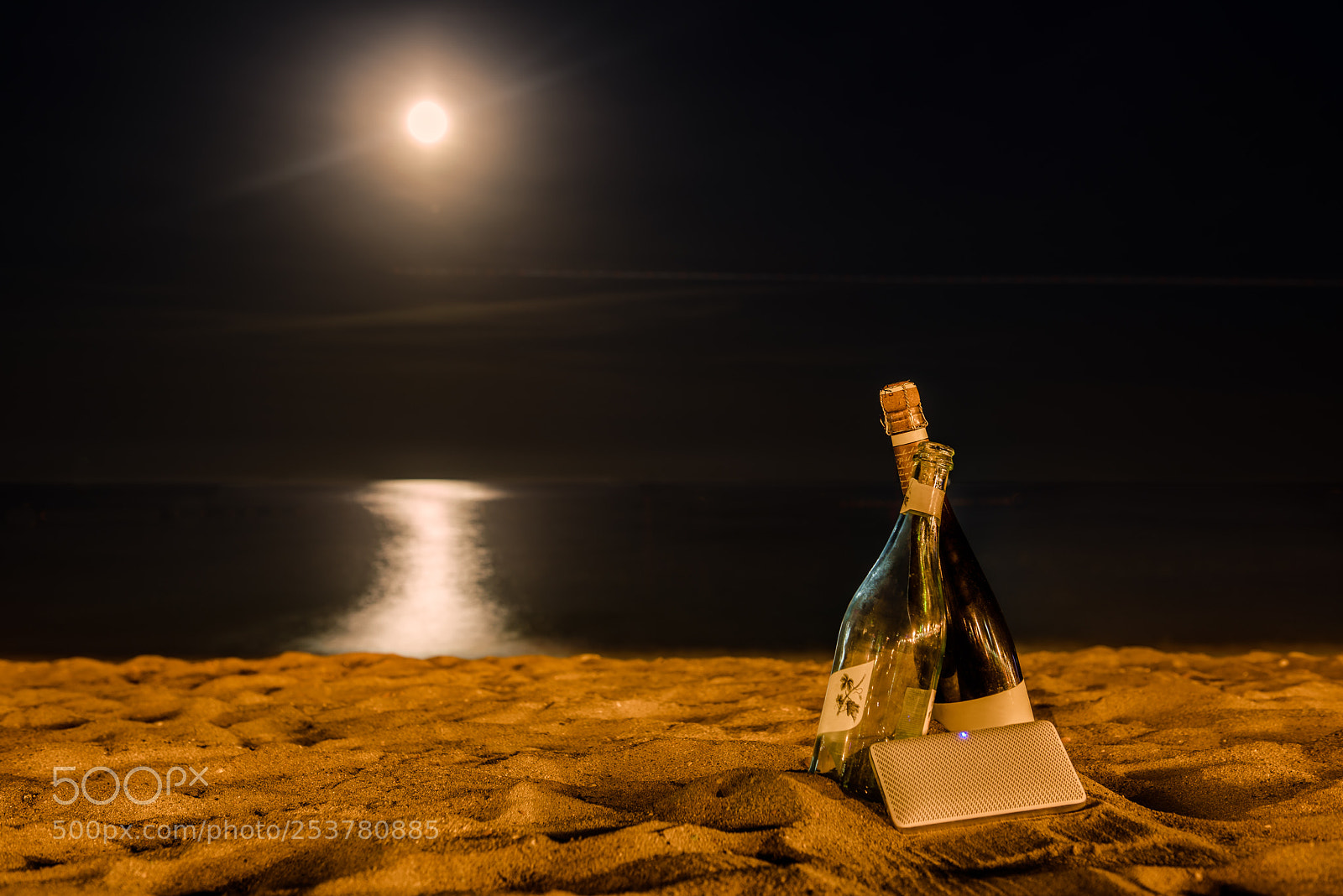 Nikon D810 sample photo. Beach wine and music photography