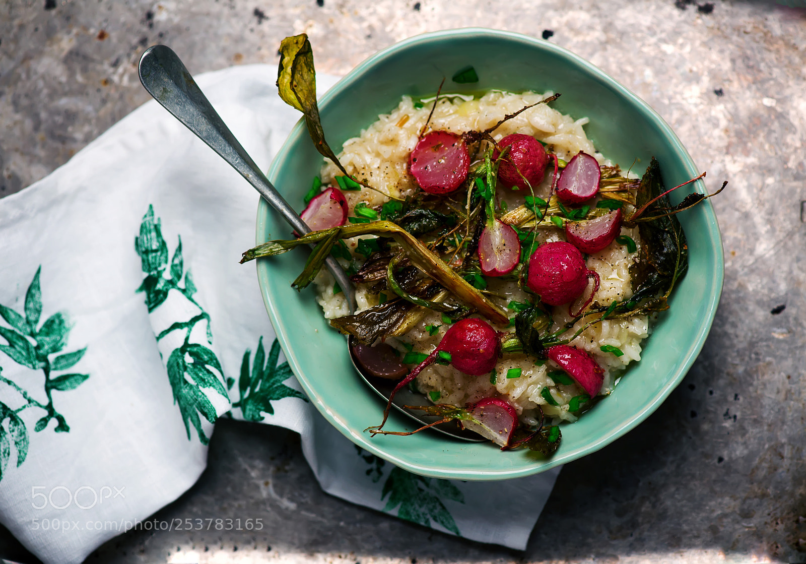 Nikon D610 sample photo. Roasted radish risotto in photography