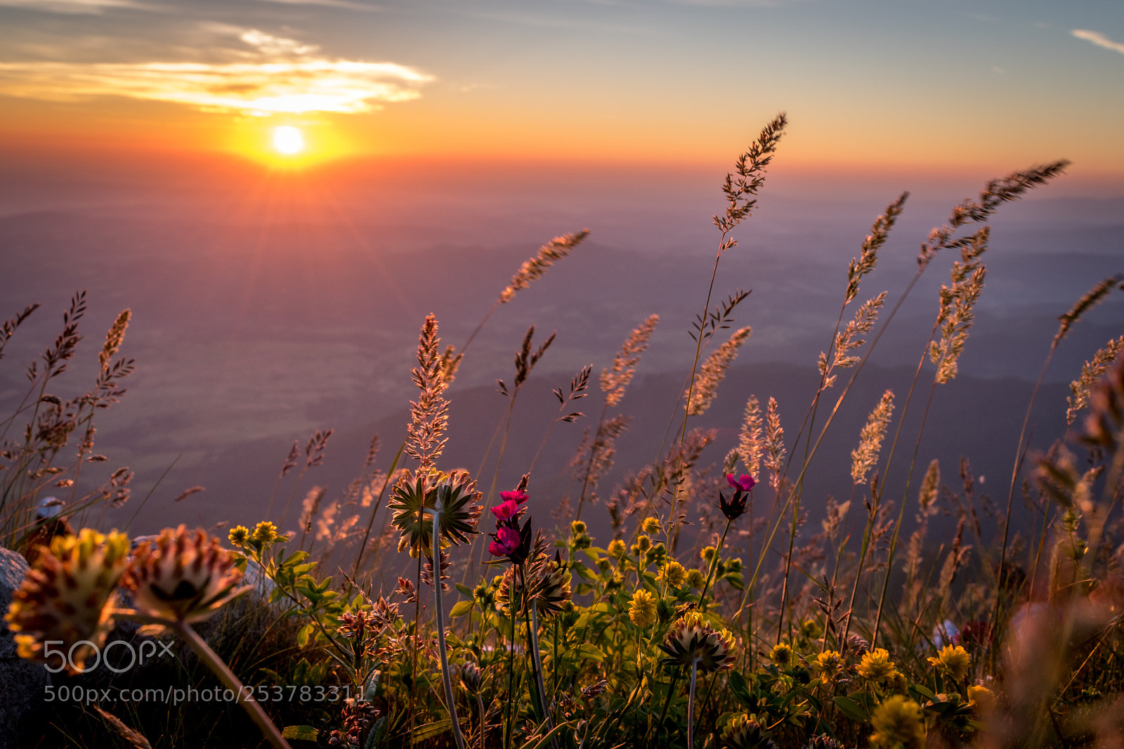 Nikon D5500 sample photo. Sunrise on mt rtanj photography