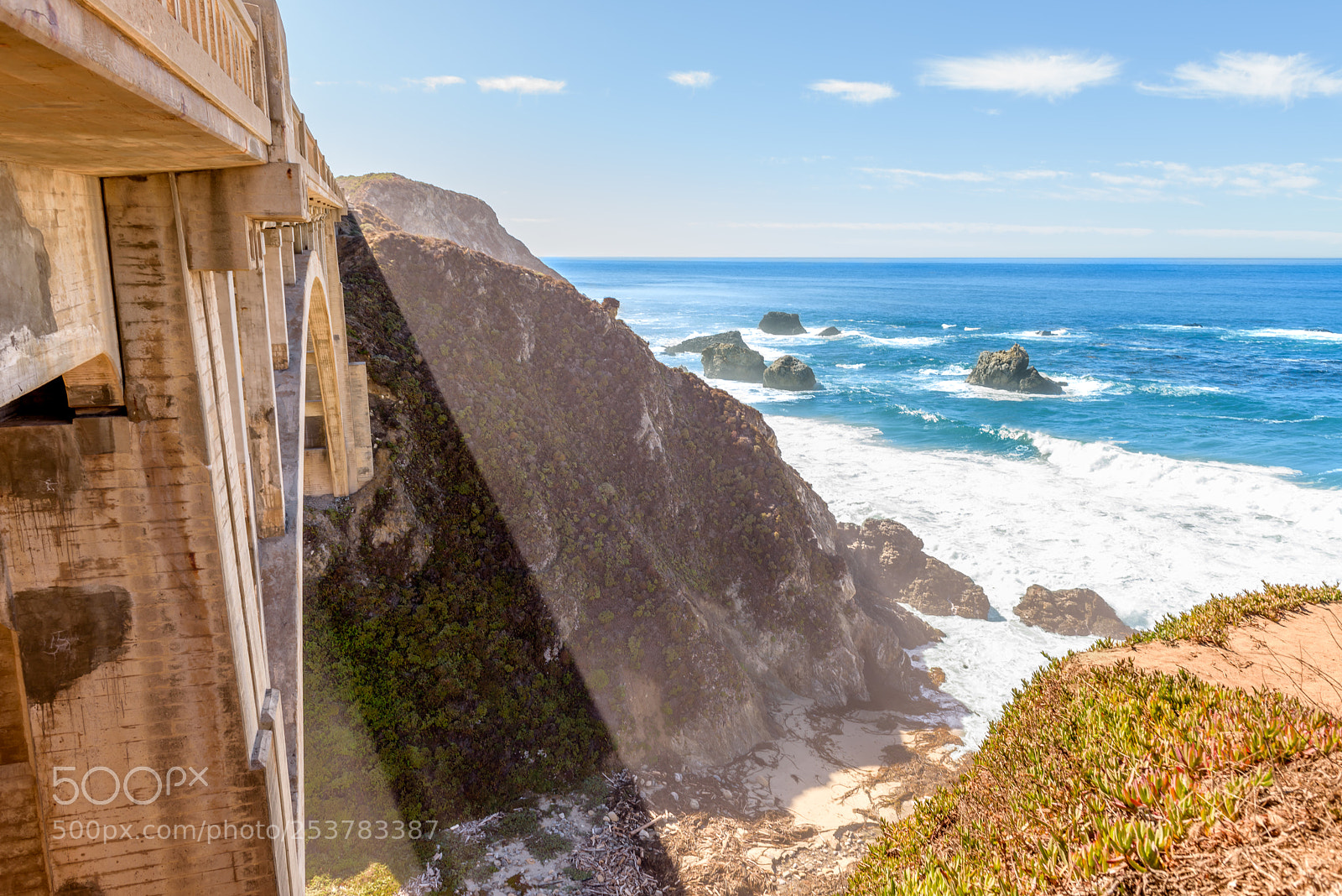 Nikon D810 sample photo. Bixby creek bridge coastal photography