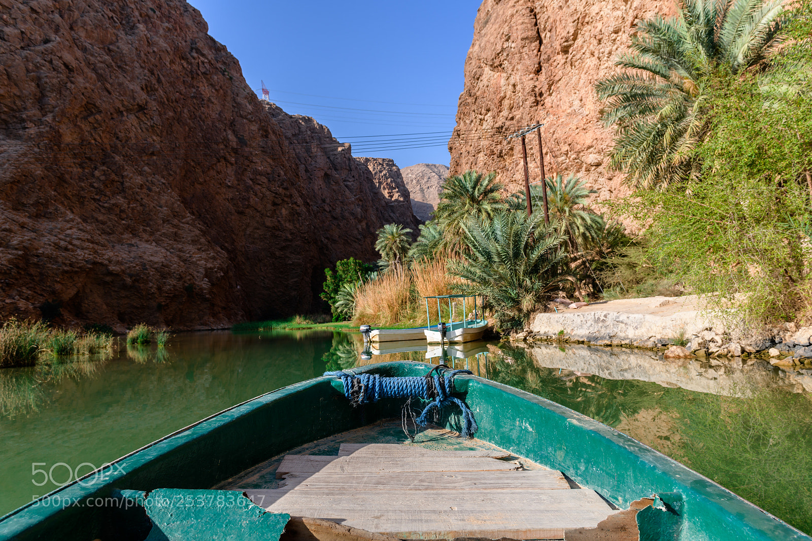 Nikon D850 sample photo. Boat perspective towards wadi photography