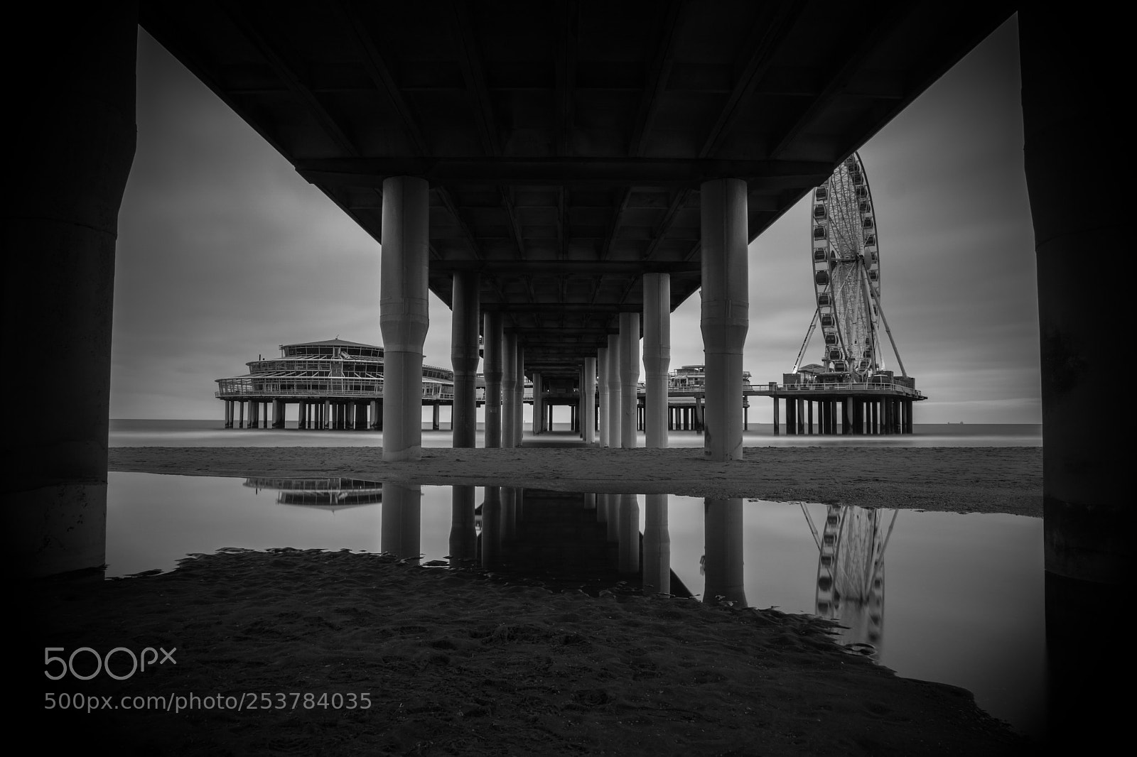 Sony a6000 sample photo. Under the pier photography