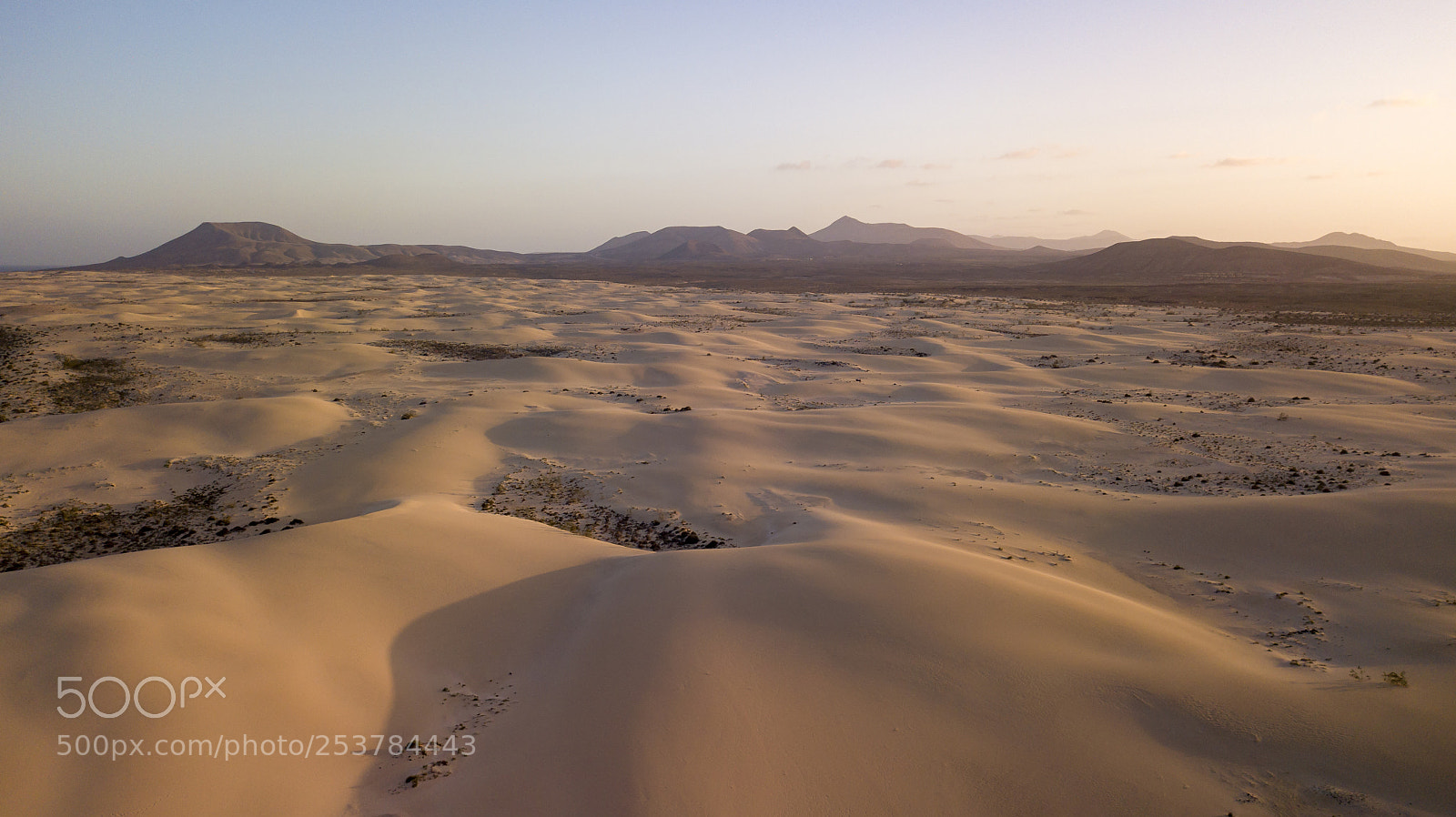 DJI FC220 sample photo. Aerial view of desert photography