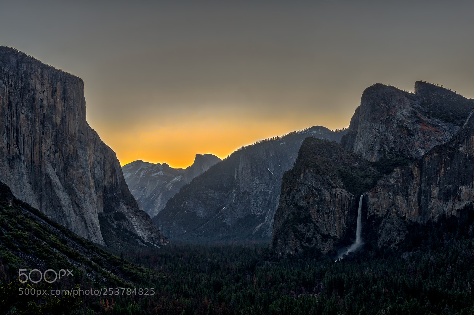 Pentax K-3 II sample photo. Tunnel view - yosemite photography