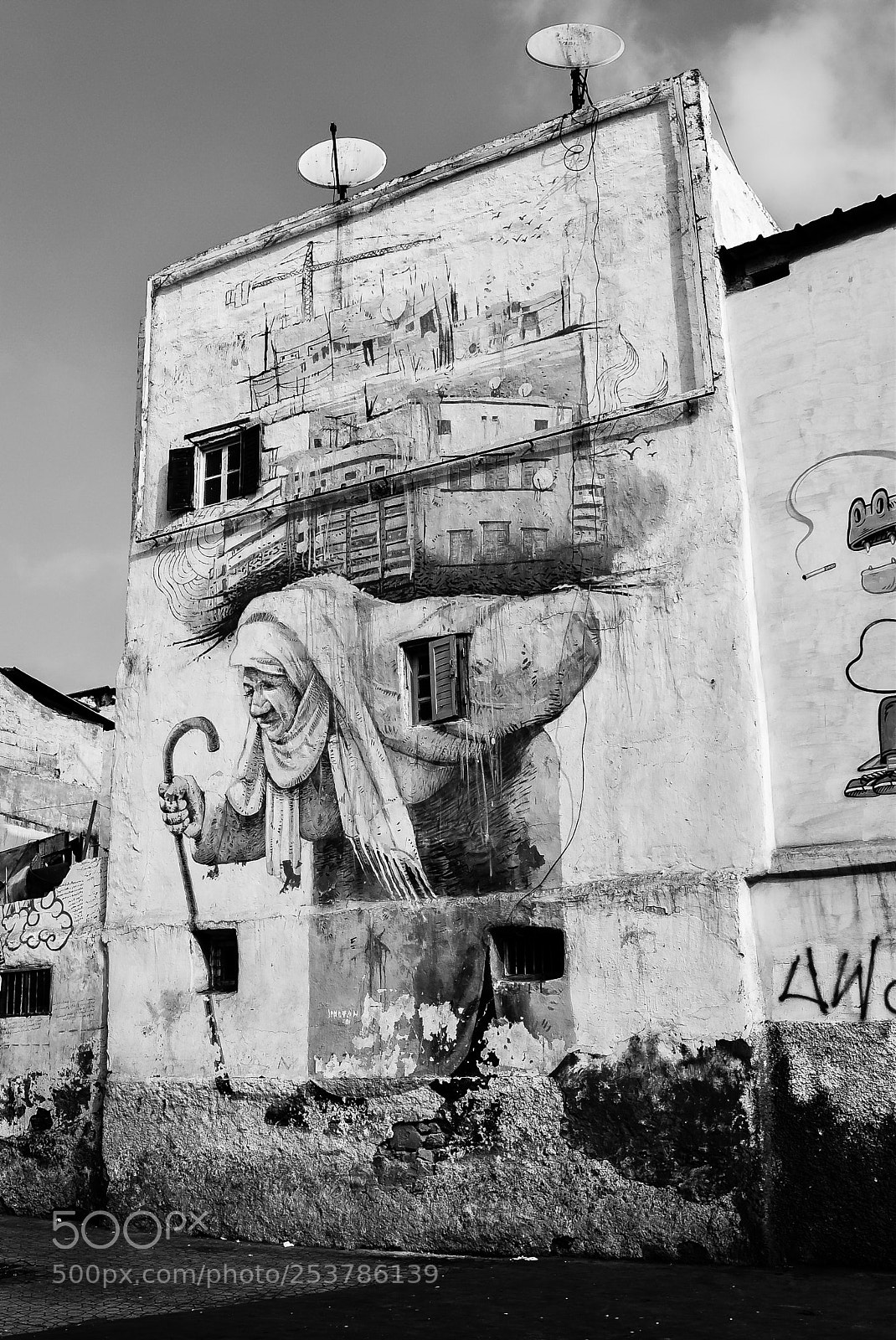 Nikon D5500 sample photo. Grafitti in casablanca photography