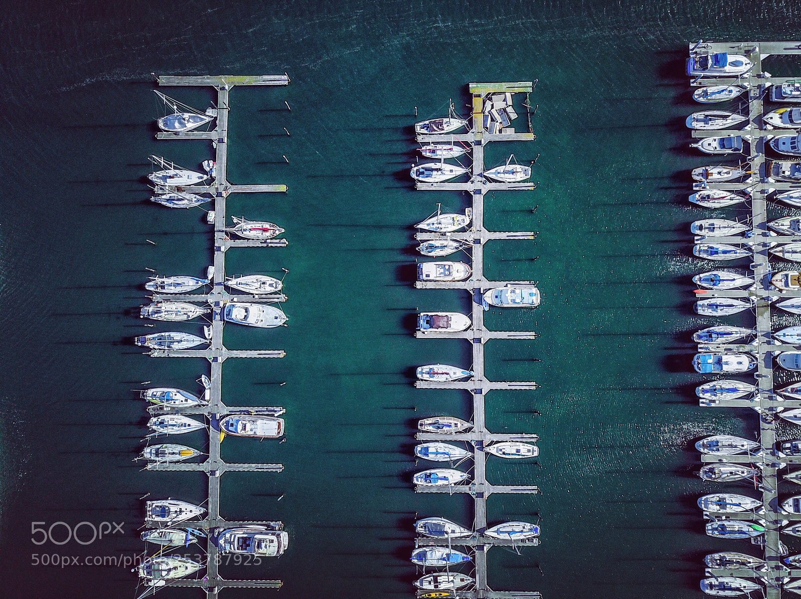 DJI FC220 sample photo. Marina photography