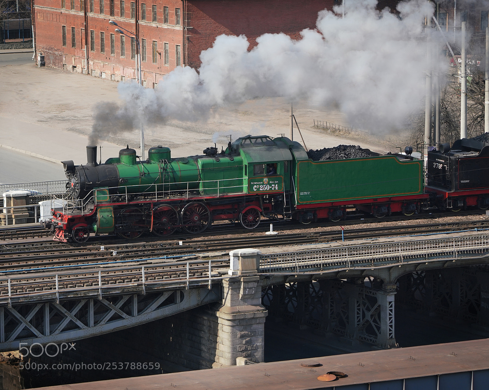 Sony a7R III sample photo. Retro steam train photography