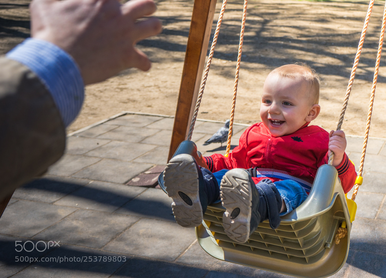 Sony a7 sample photo. Dad and baby boy photography