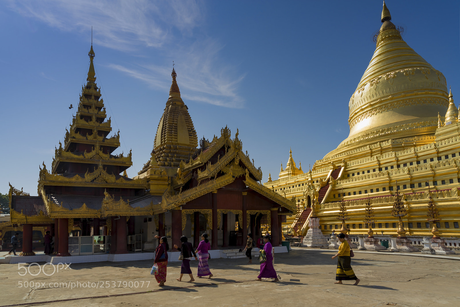 Sony a7R sample photo. Shwezigon pagoda 2 photography