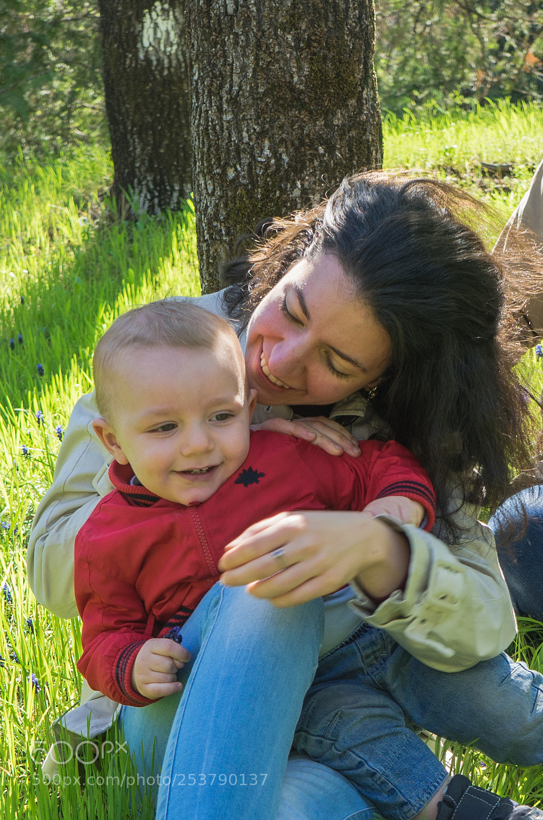 Sony a7 sample photo. Mom and baby boy photography