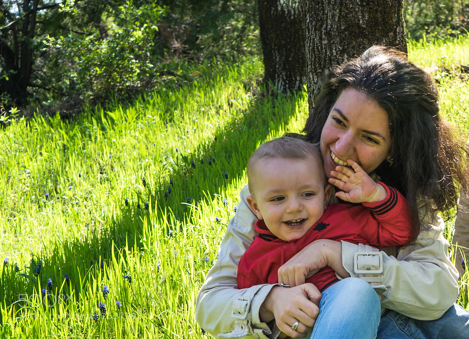 Sony a7 sample photo. Mom and baby boy photography
