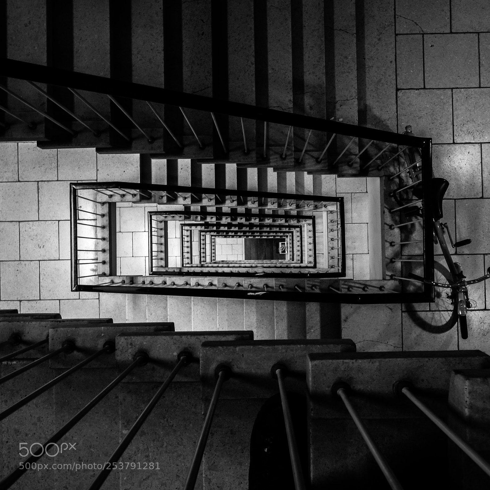 Nikon D5600 sample photo. Deep staircase photography