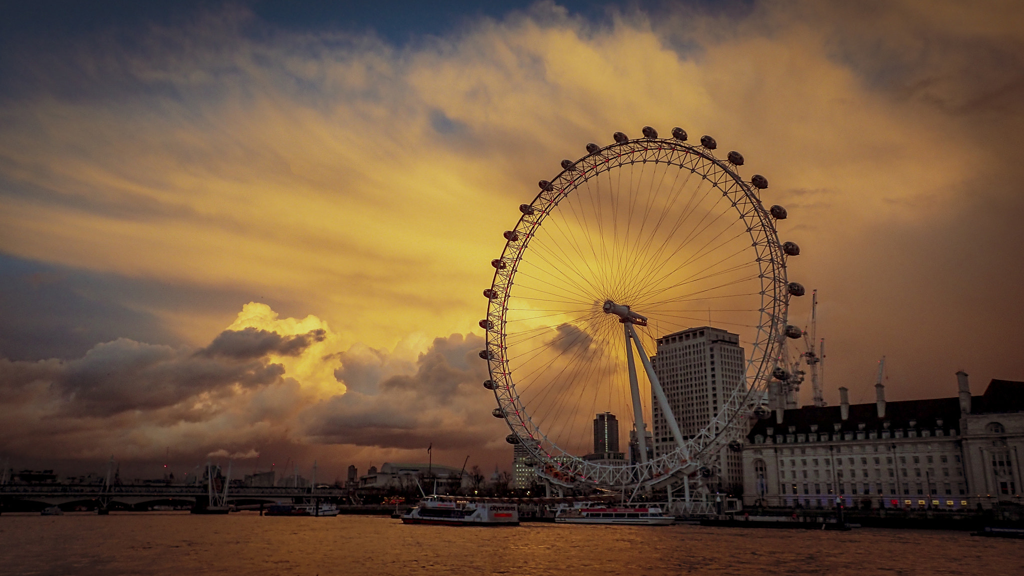 Olympus TG-3 sample photo. London eye photography