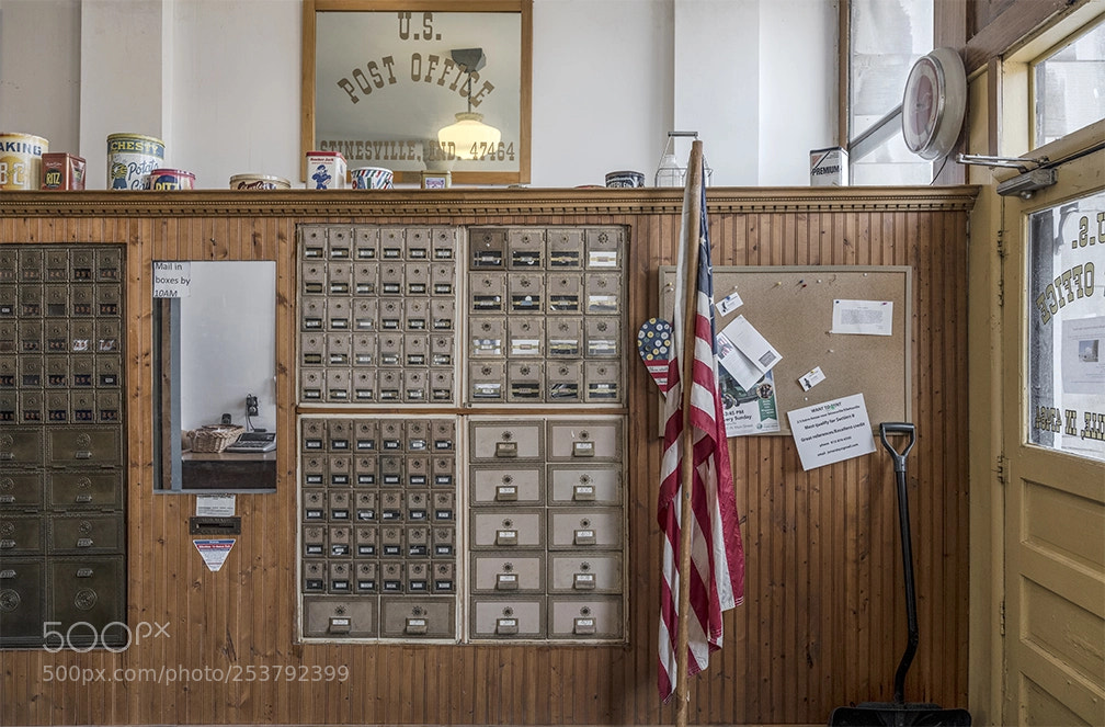 Fujifilm GFX 50S sample photo. Post office interior photography