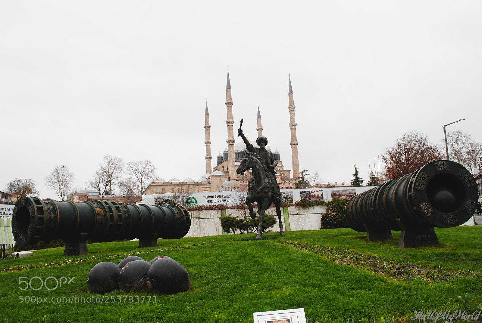 Nikon D3000 sample photo. Monument in edirne photography