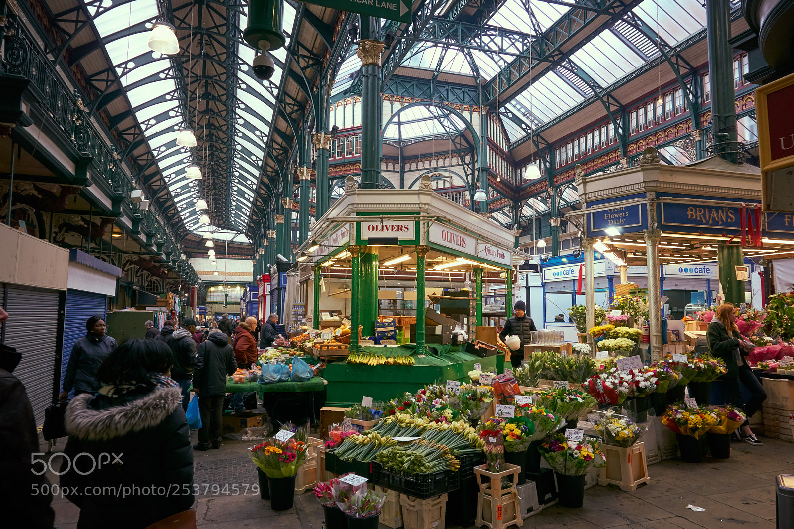 Sony a6000 sample photo. Kirkgate market photography