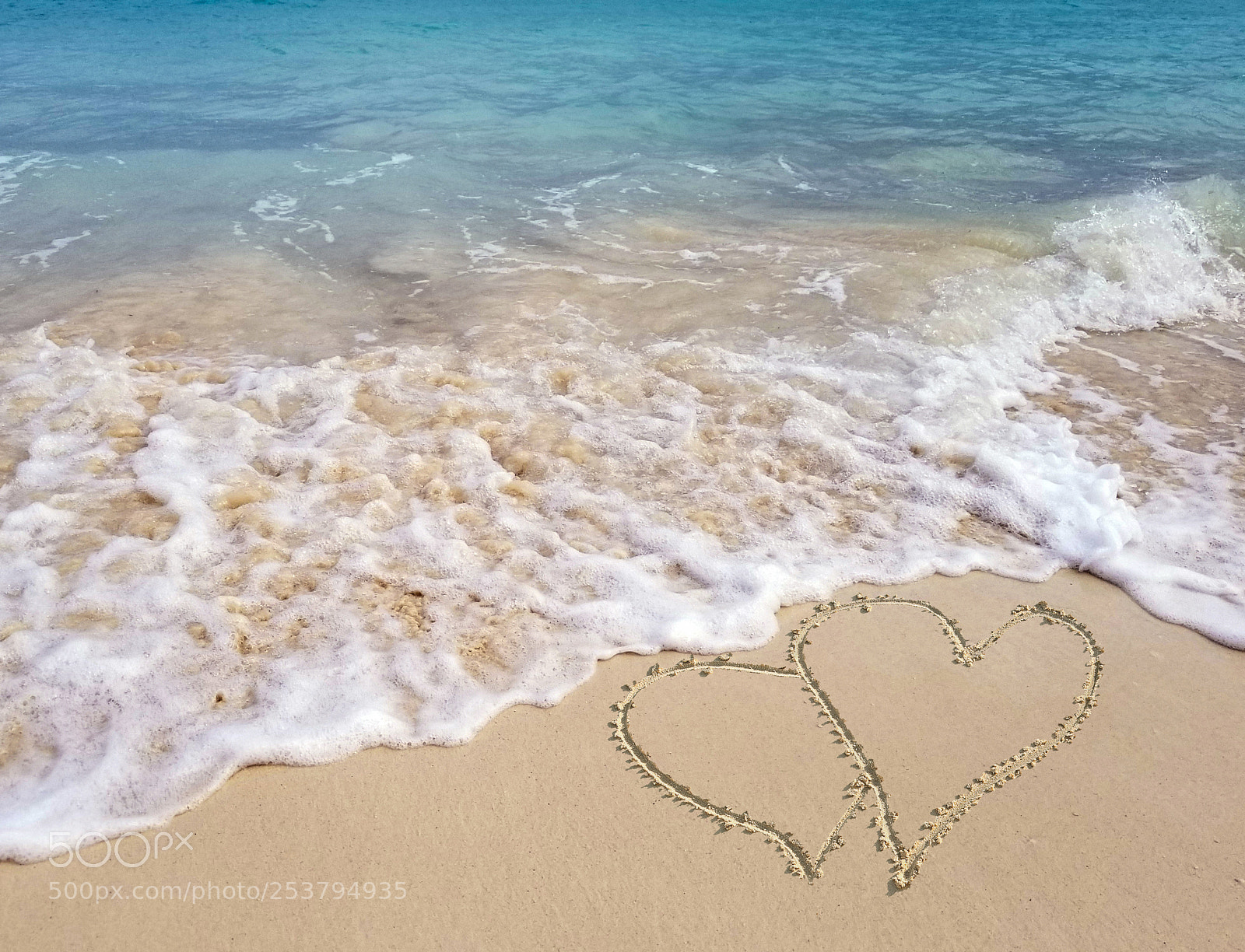 Samsung Galaxy S8 sample photo. Seashore hearts photography