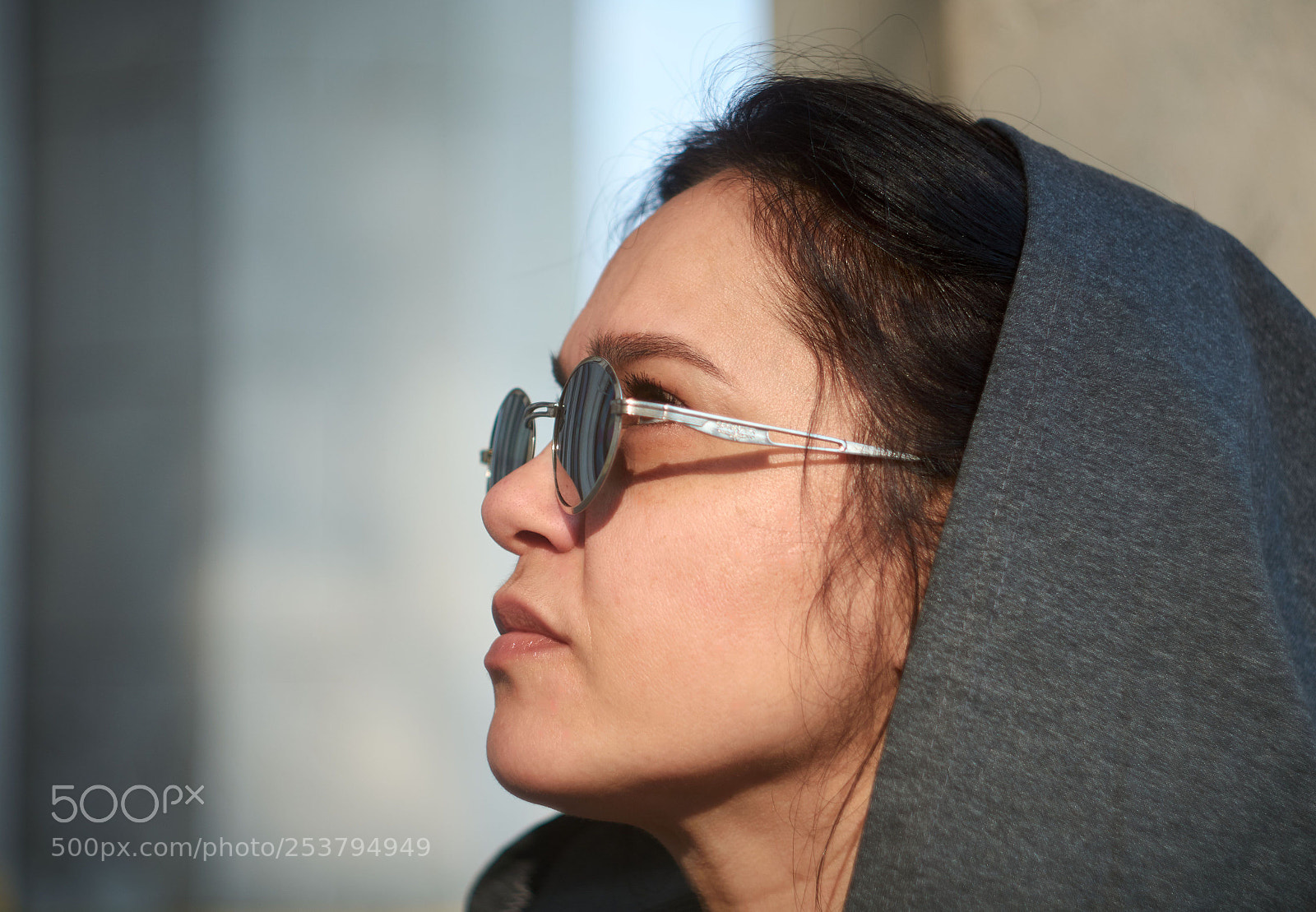 Nikon D7100 sample photo. Lena in grey photography