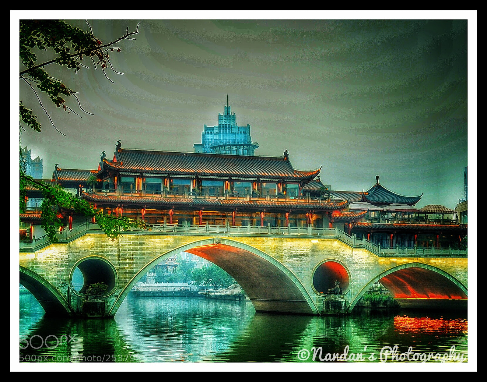 Nikon D300 sample photo. Anshun bridge photography