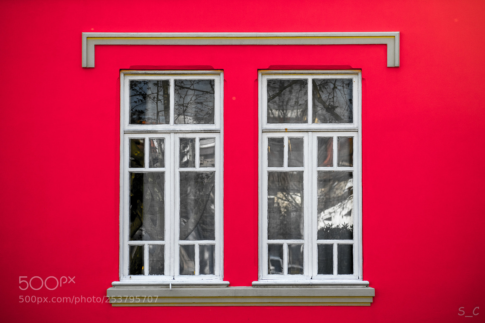Nikon D3300 sample photo. Pink windows photography