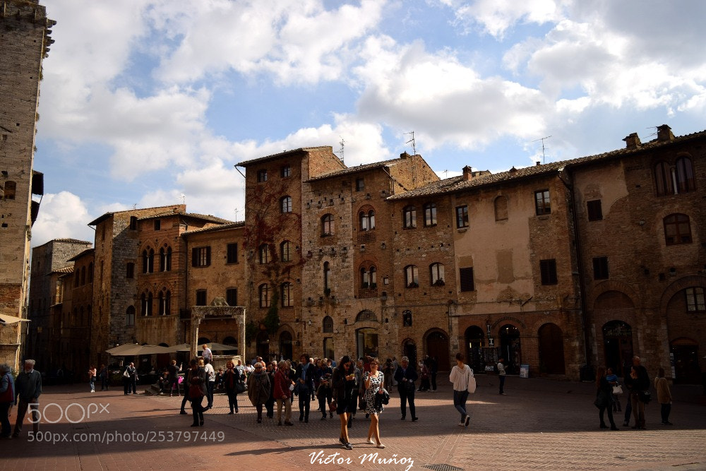 Nikon D3300 sample photo. San gimignano photography