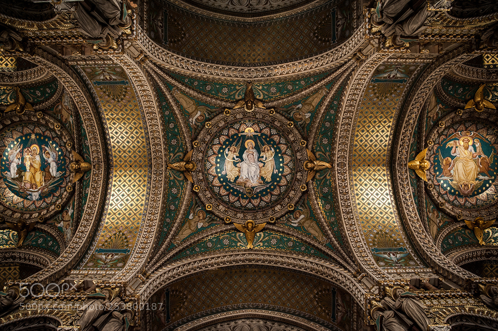 Nikon D700 sample photo. Amazing ceiling in the photography