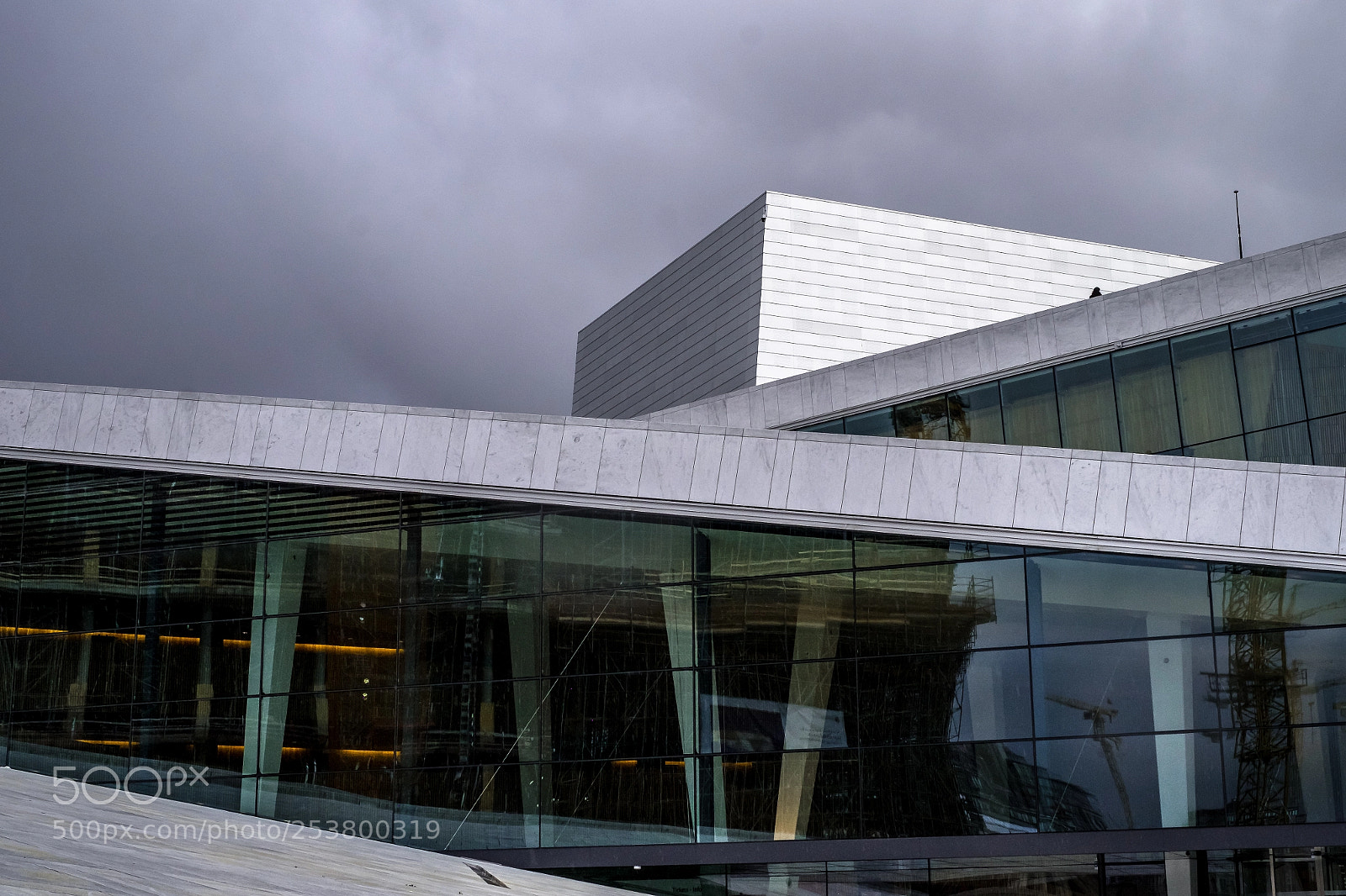 Fujifilm X-T1 sample photo. Oslo opera house photography