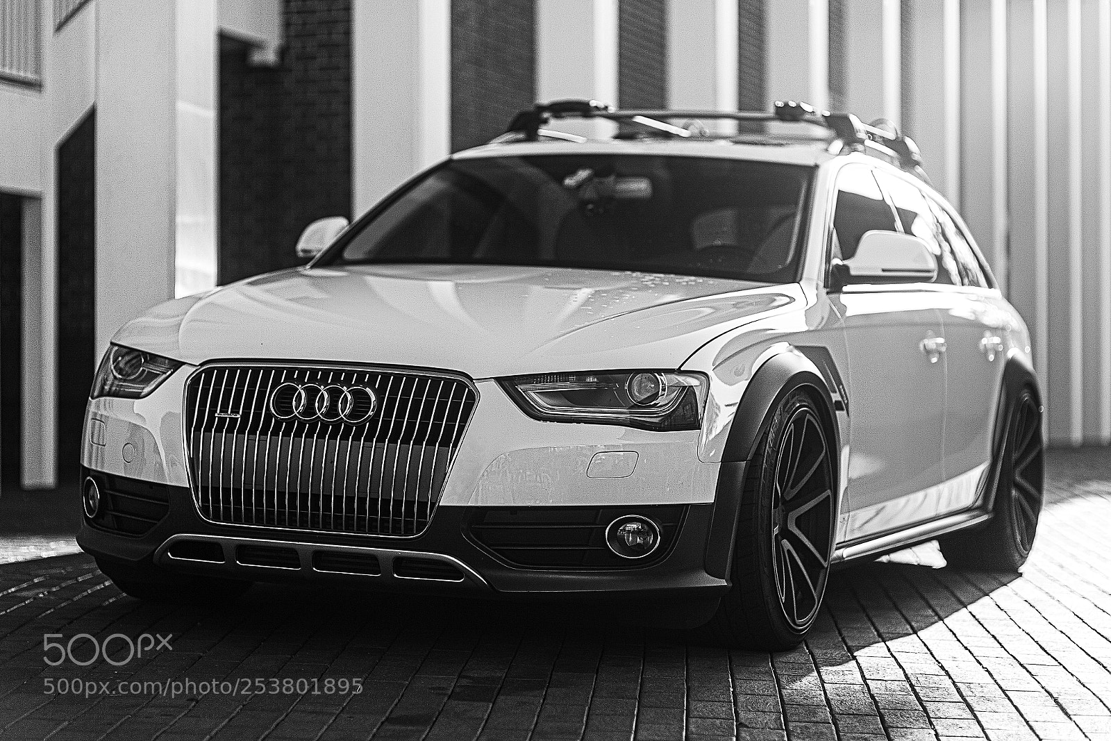 Canon EOS 5D Mark II sample photo. Audi a6 allroad photography